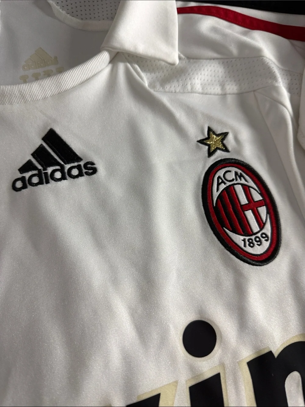 VINTAGE AC Milan #3 Paolo Maldini 2007-08 Adidas Serie A Away Jersey